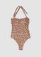 Multicolour leopard-print stretch fabric swimsuit_4