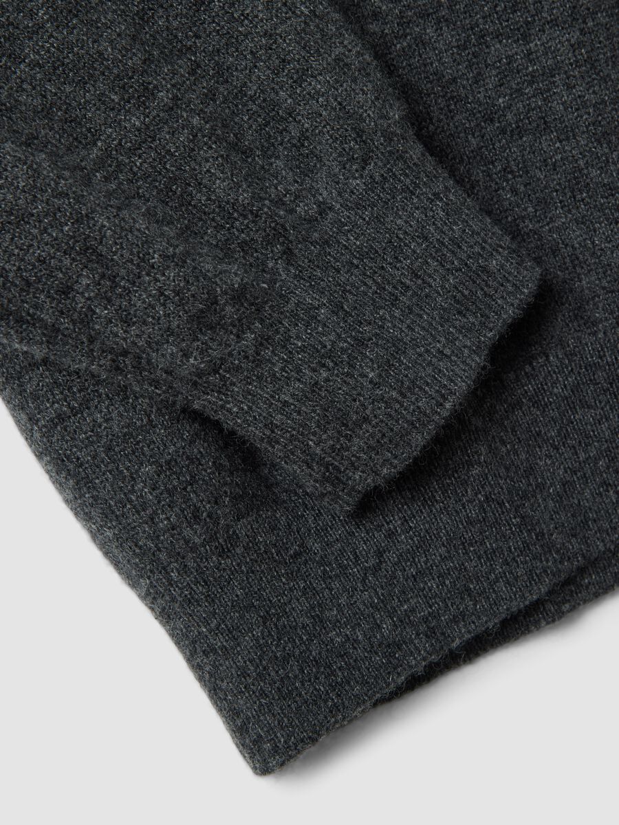 Grey pure cashmere jumper, regular fit_5
