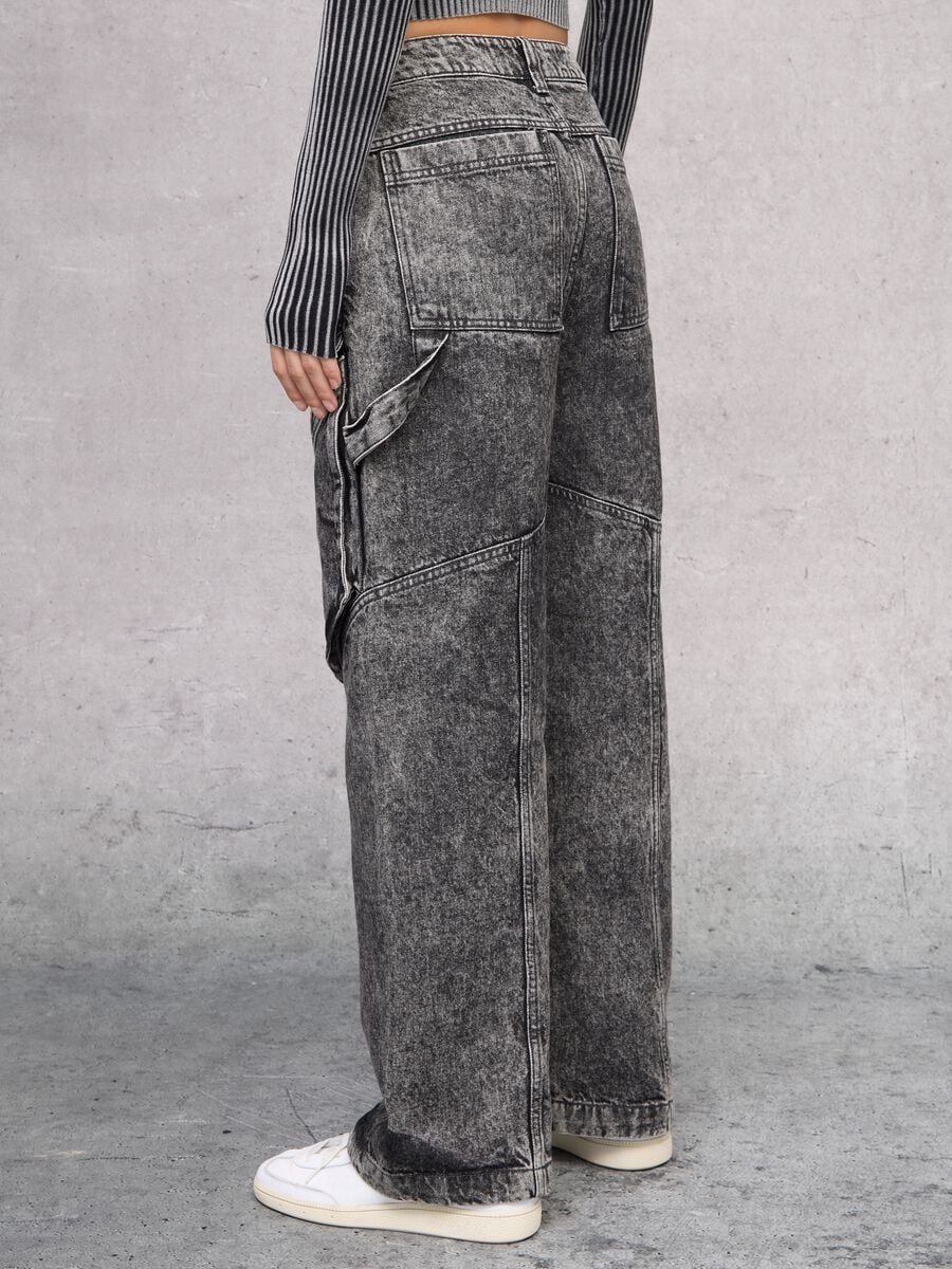 Vintage Grey Cargo Denim_2