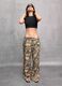 100% Linen Wide-Leg Camo Trousers_3