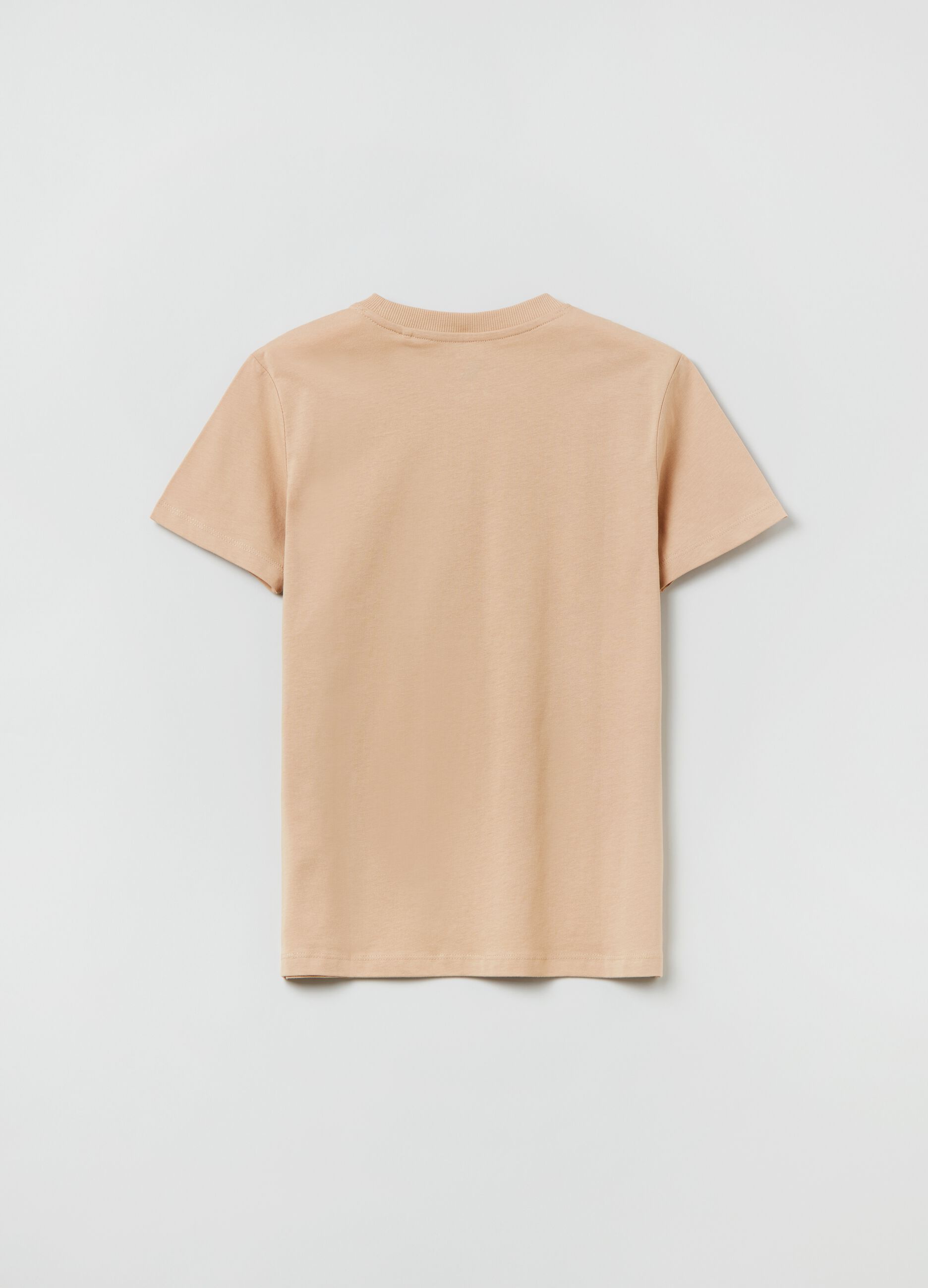 Camiseta de algodón con estampado sabana