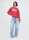 Red sweatshirt with Gap logo_1