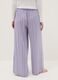 Purple striped viscose pyjama trousers with regular fit_2