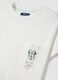 Camicia da notte bianca in puro cotone organico con stampa Minnie_6