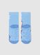 Girls' Non-Slip Multicolour Cotton Blend Socks_2