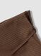 Minissaia castanha em viscose el&aacute;stica com cinto_6
