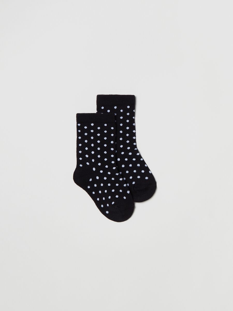 Three-pair pack stretch socks with lurex_1