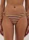 Mehrfarbig gestreifte Bikinihose aus Stretchmaterial_2