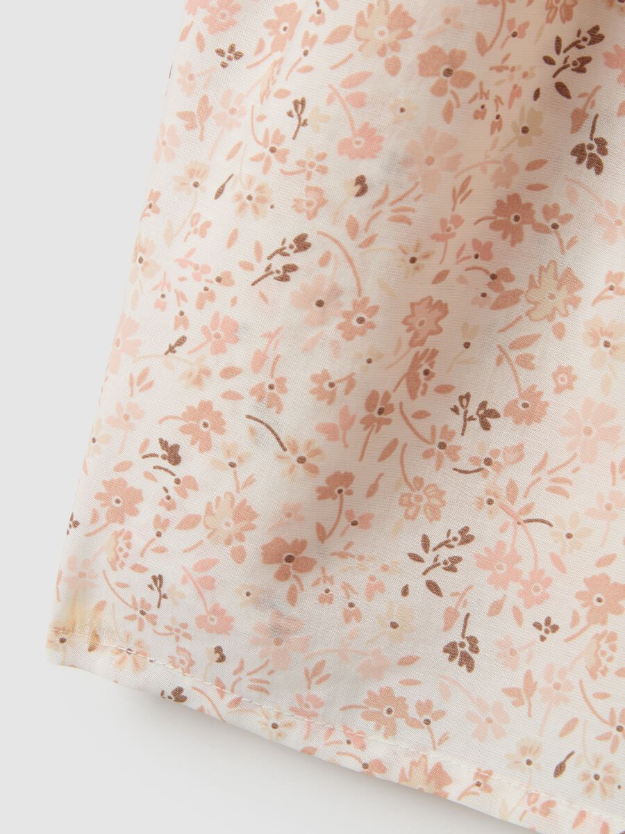 Multicolour Lyocell Blend Floral Blouse for Girls Regular Fit_3