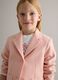 Girl's Regular Fit Pink Blazer_2