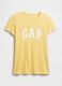 T-shirt en coton jaune_3