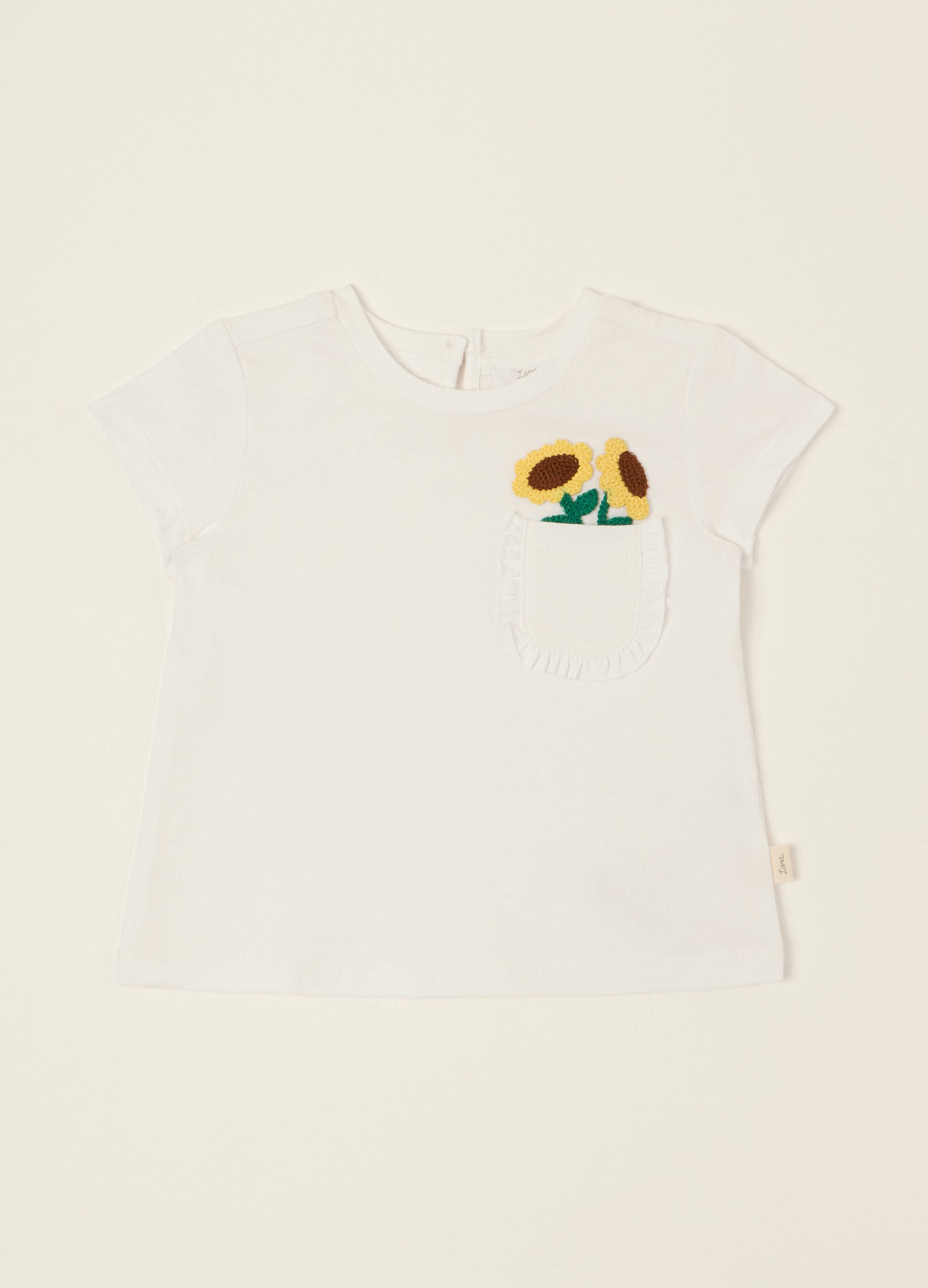 T-shirt IANA em jersey de algod&atilde;o stretch