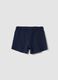 Girls&rsquo; blue 100% cotton shorts, regular fit_1