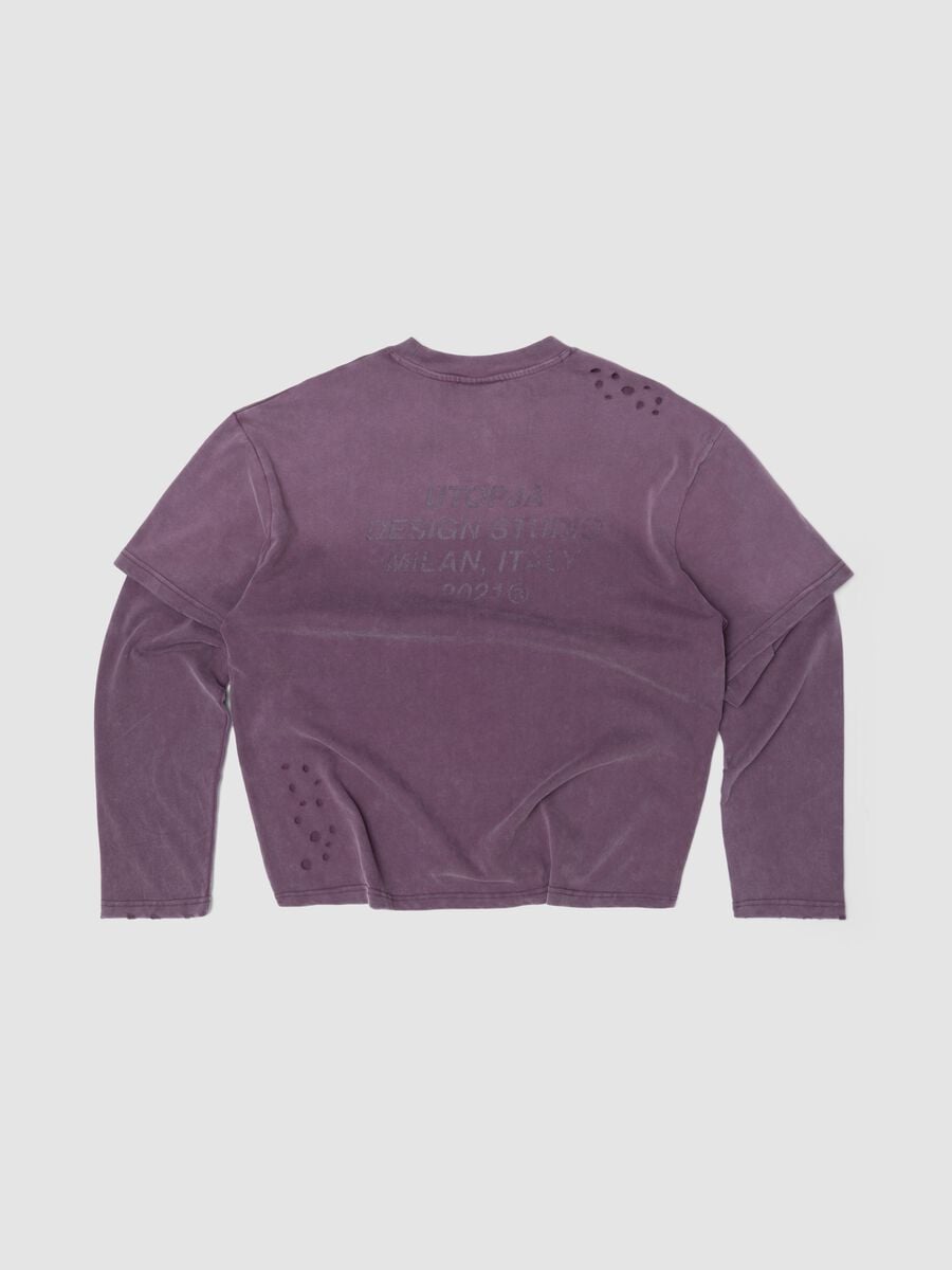 Double Long-Sleeve Sunfaded Burgundy_6