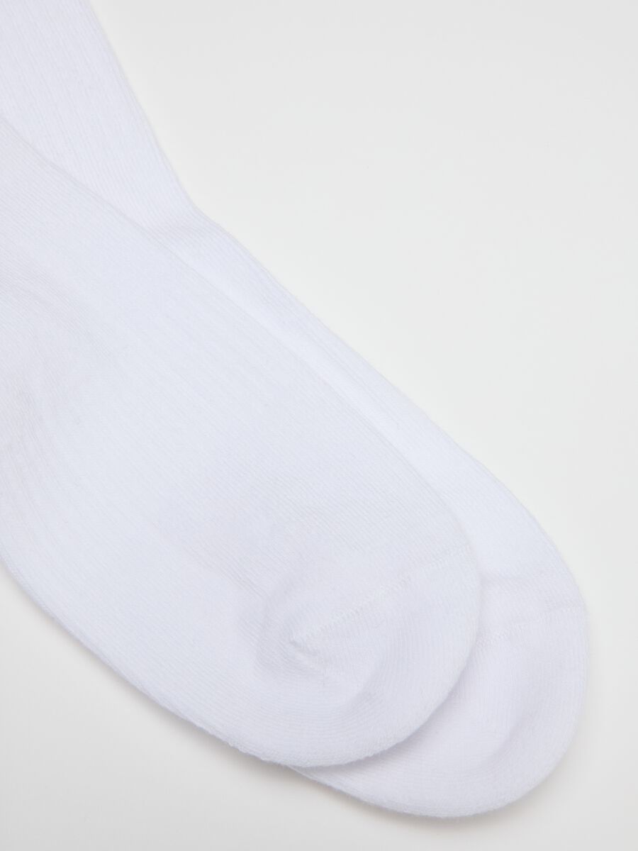 Multicolour Cotton Blend Sock Tripack_1