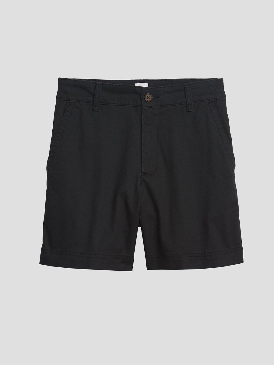 Shorts chino in cotone stretch_4