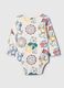 Long-sleeved bodysuit in cotton_1