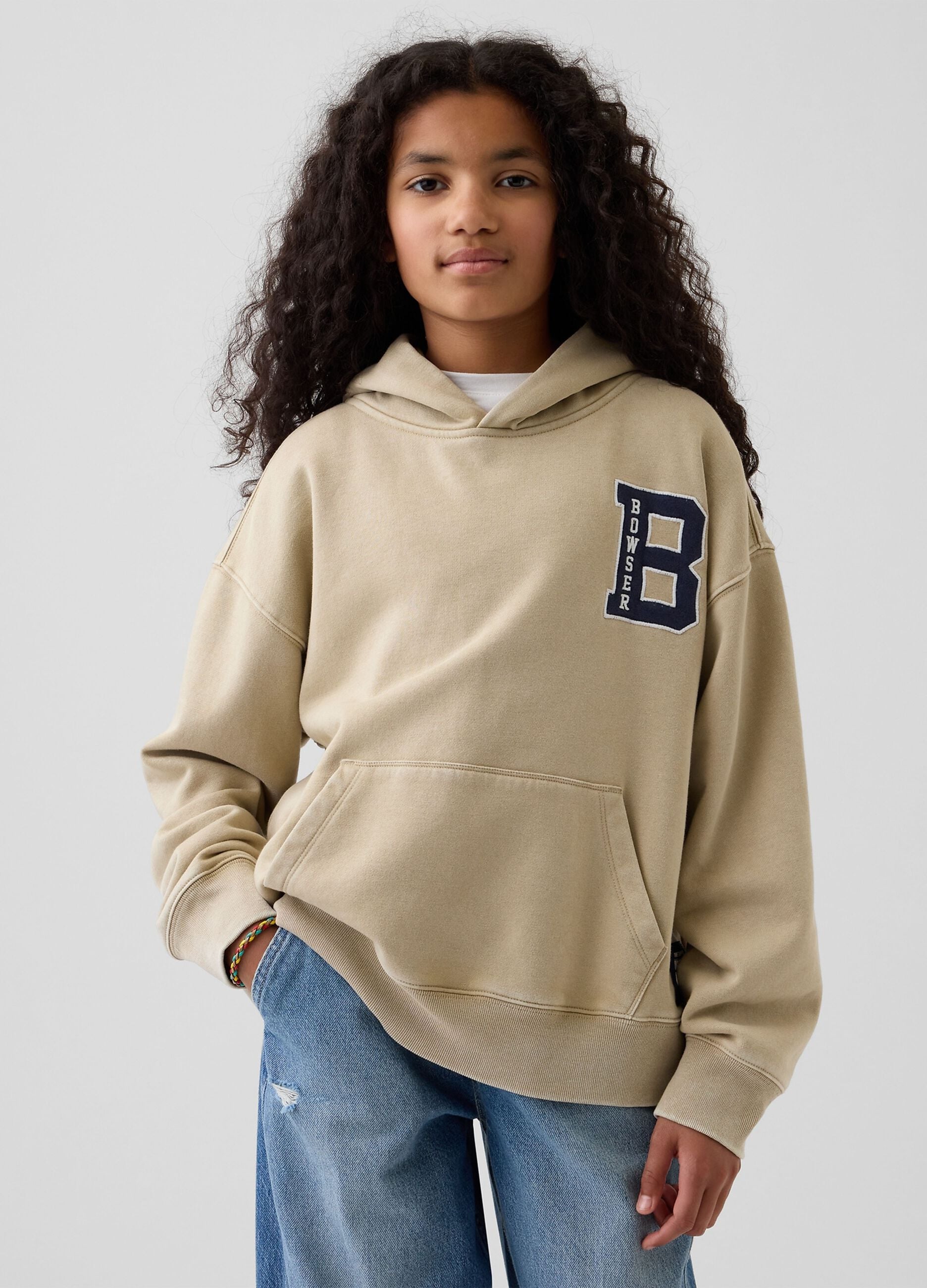 Nintendo Super Mario cotton-blend hooded sweatshirt
