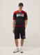 T-shirt multicolor puro algod&atilde;o regular fit Chicago Bulls_0