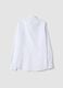 White slim-fit shirt with classic collar, easy iron_6