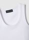 White stretch cotton tank top regular fit_5