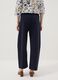 Blaue Hose aus Stretch-Baumwolle_2