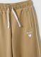 Girls&rsquo; beige wide-leg pure cotton trousers_4