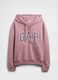 Camisola com capuz rosa e fecho de correr_4