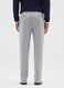 Grey Slim Fit Houndstooth Trousers_2