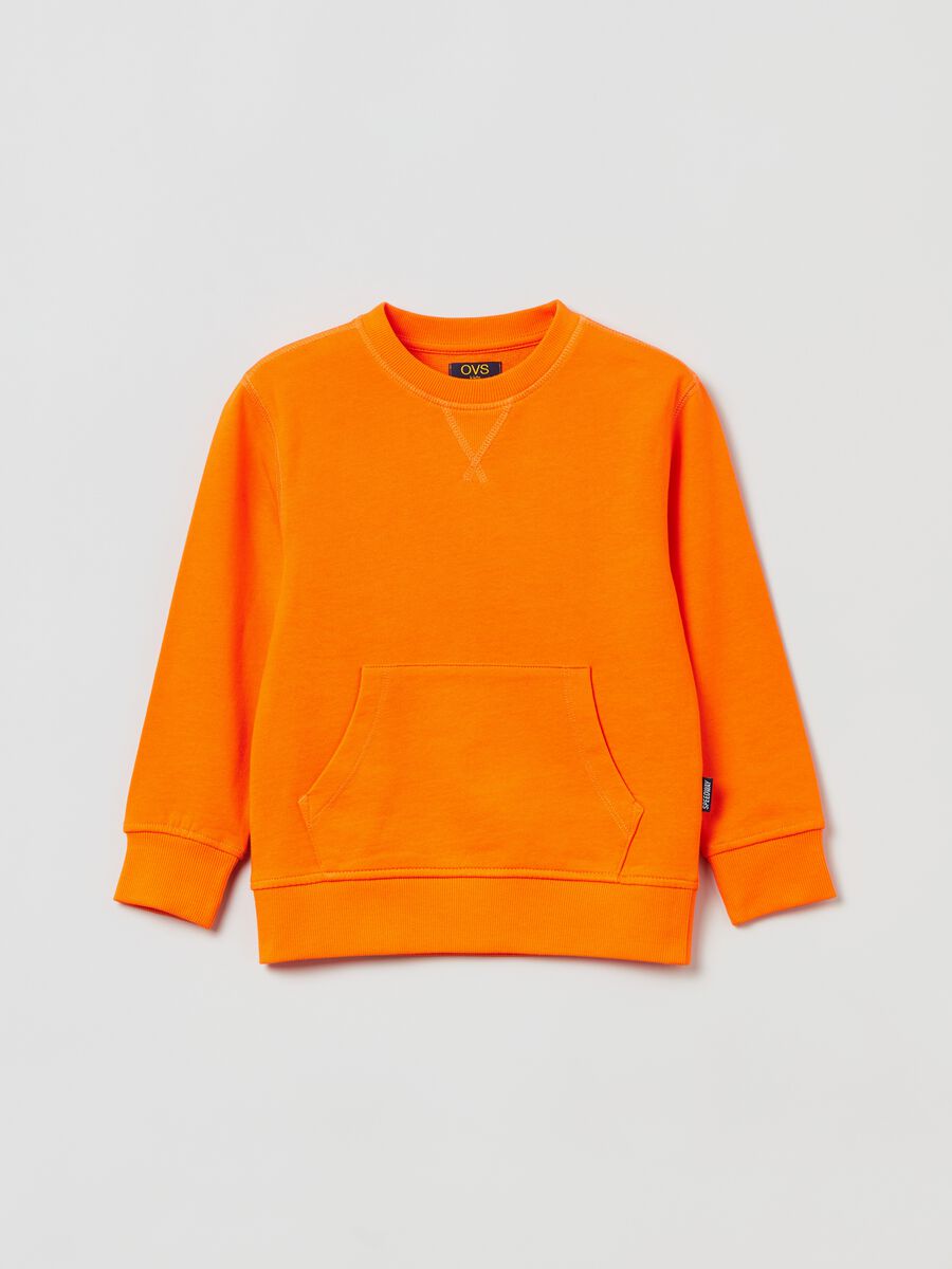 French terry sweatshirt with pocket_0