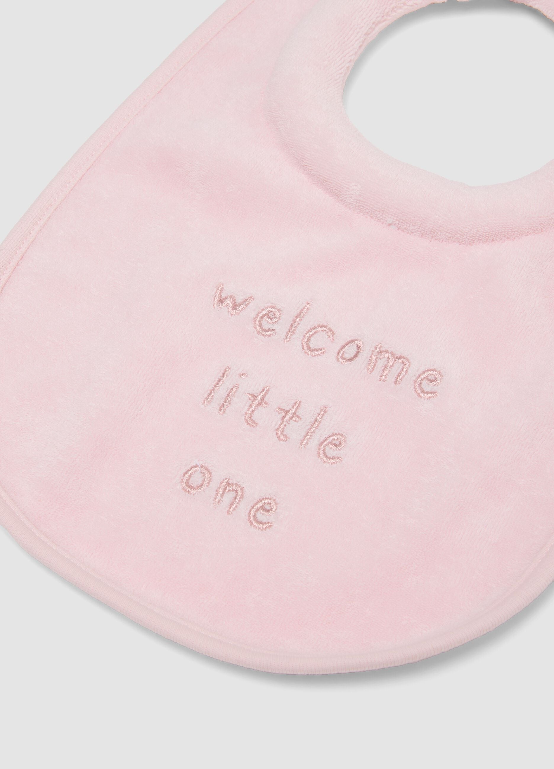 2er-Pack Baby-L&auml;tzchen in Rosa und Weiss aus Bio-Baumwolle