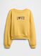 Yellow sweatshirt for girls_0