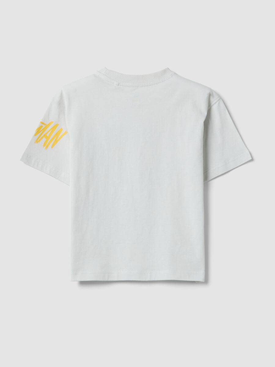 White pure cotton short-sleeve T-shirt_1