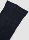 Midnight blue stretch viscose and cashmere tights_2