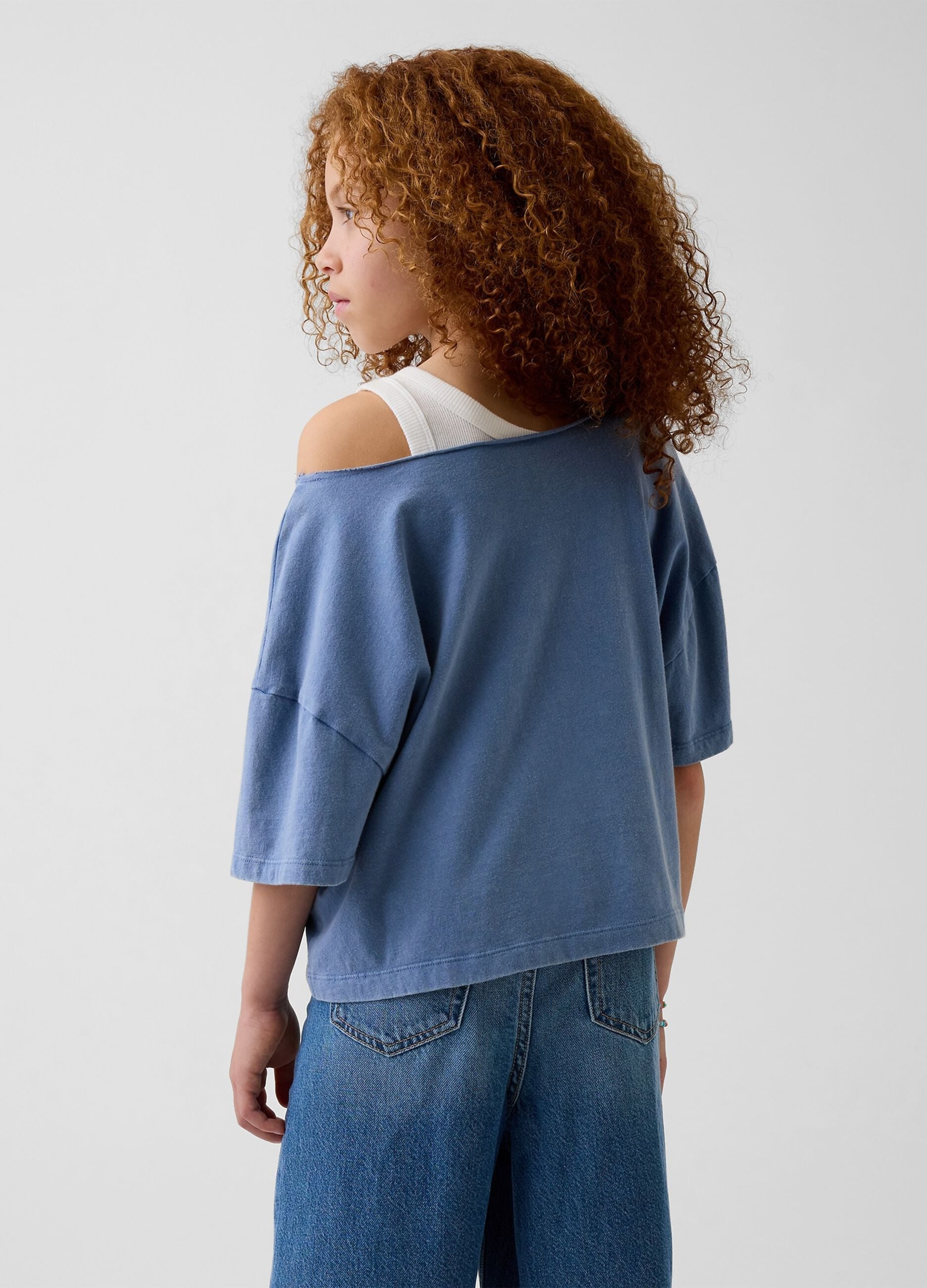 Short-sleeved T-shirt with GAP logo