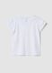 White pure cotton T-shirt with chest pocket_1