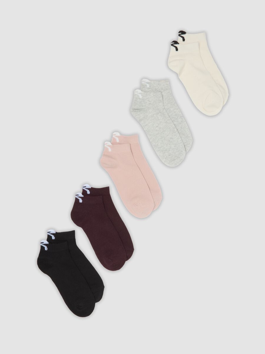 5er-Pack Kn&ouml;chelsocken aus Bio-Baumwollmix_0