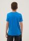 Boys' pure cotton blue regular-fit T-shirt_2