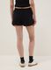Black cotton-blend regular-fit shorts with drawstring_2