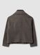 Giacca grigia doppiopetto regular fit con zip e bottoni_6