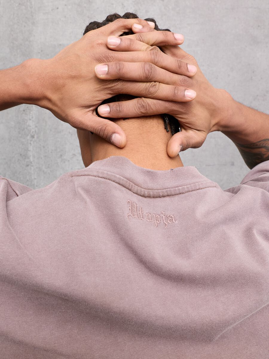 Sunfaded Oversized T-shirt &ndash; Mocha_4