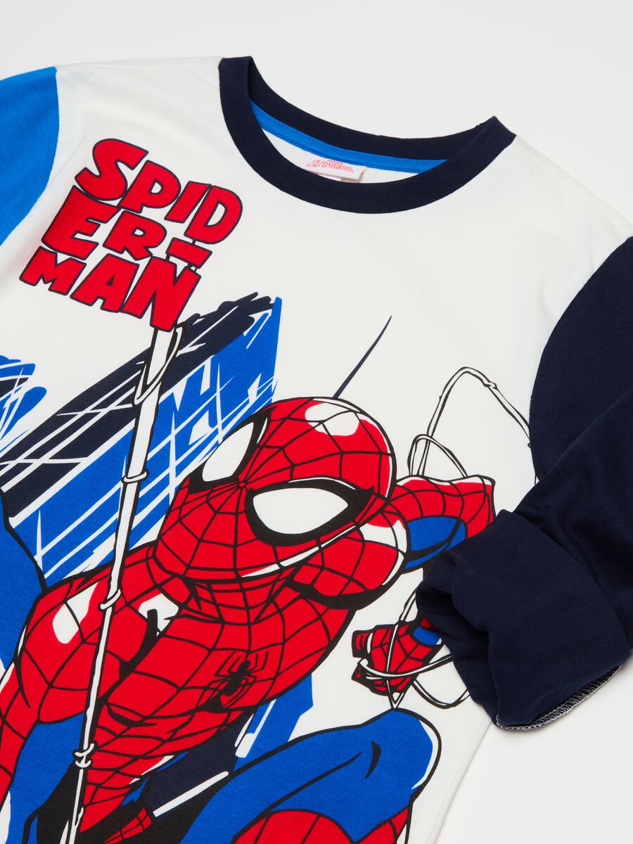 Pijama de algodón orgánico estampado Spider-Man_1