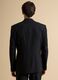Blazer nero slim fit foderato con rever classici_3