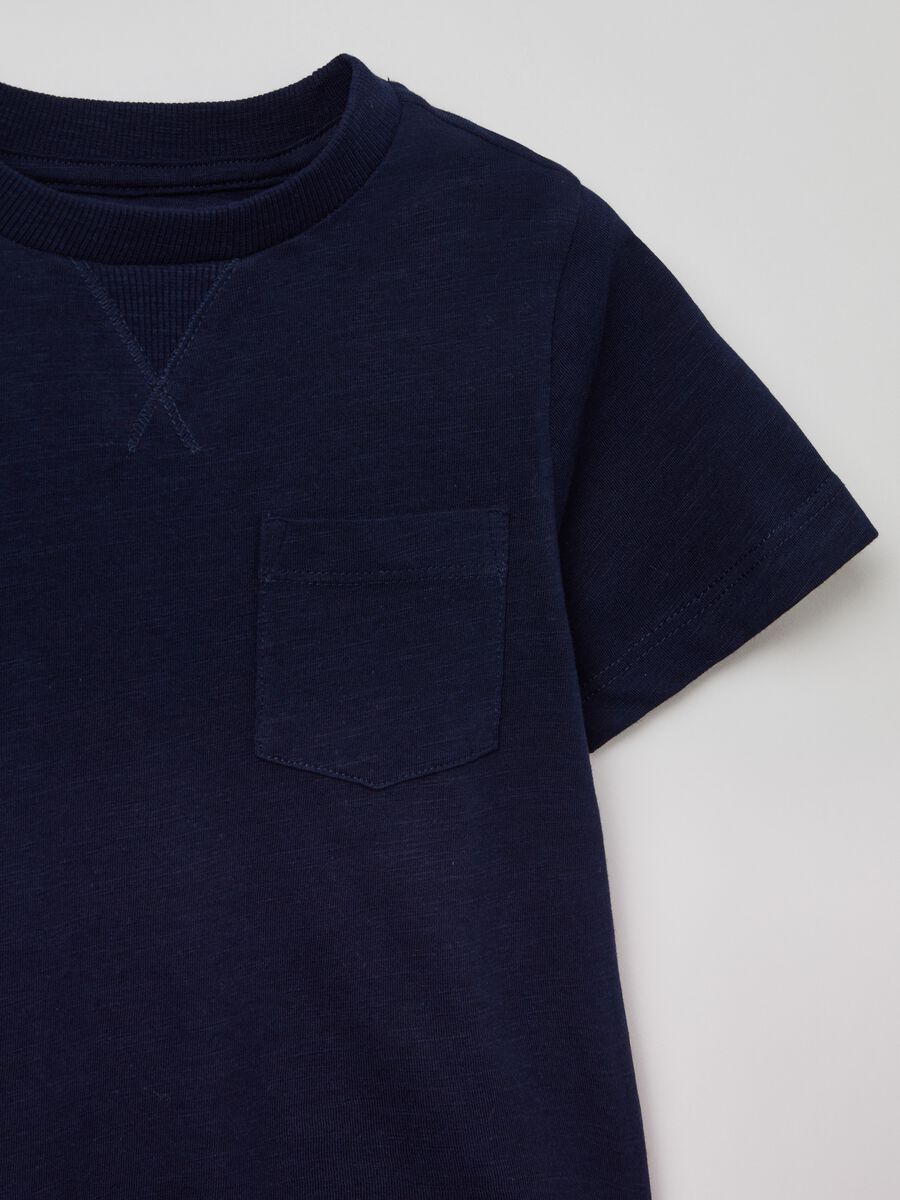 Cotton T-shirt with pocket_2