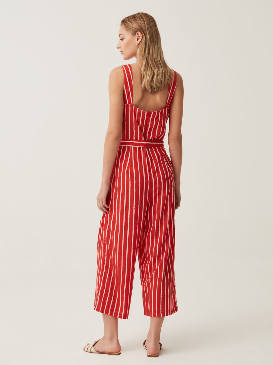 Cropped jumpsuit with all-over print_2