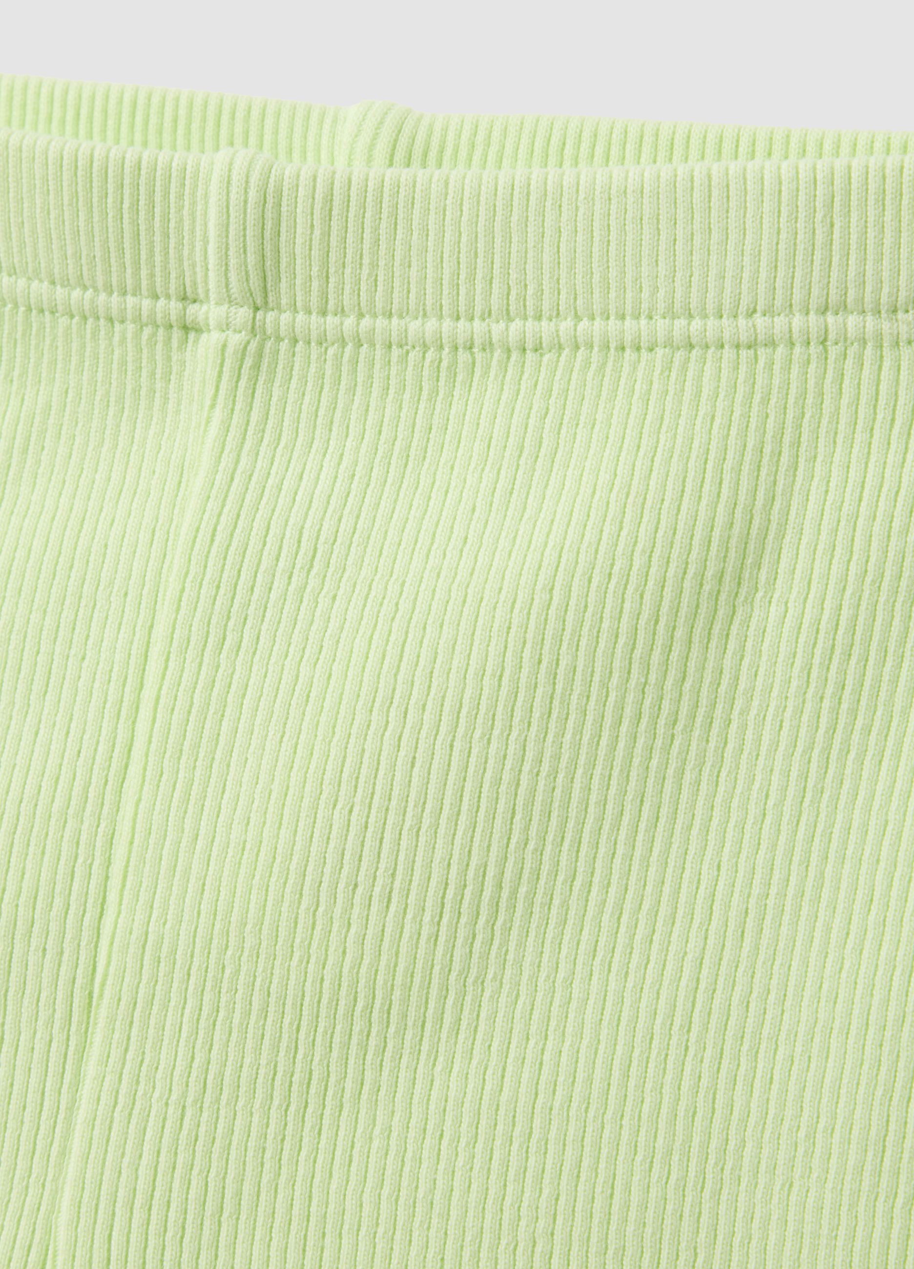 Mehrfarbiges Set aus Stretch-Baumwolle f&uuml;r Baby-M&auml;dchen mit Stitch-Print