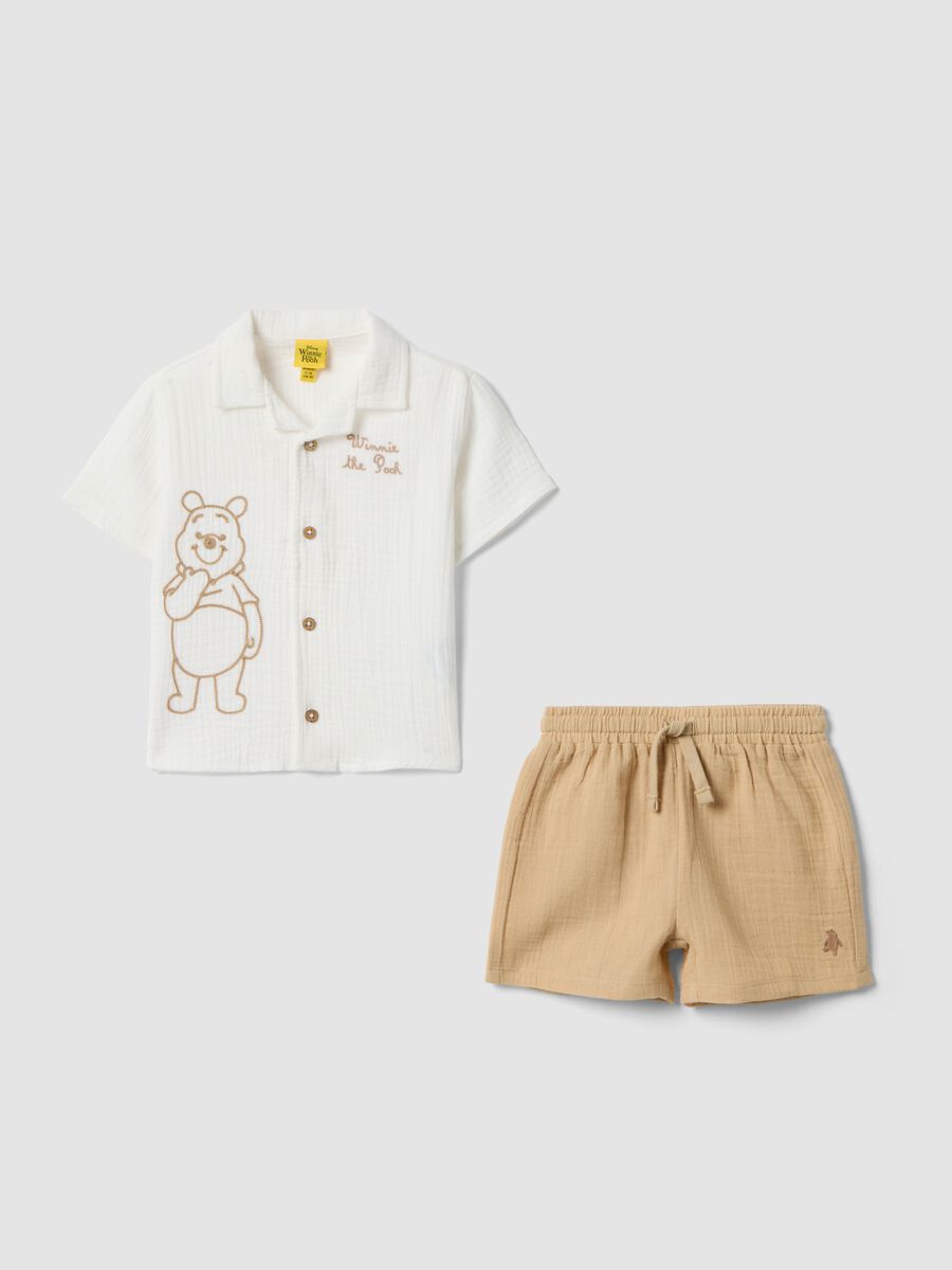 Mehrfarbiges Jungen-Set aus 100 % Baumwolle mit Winnie-the-Pooh-Print_0