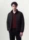 Schwarze Ultralight Steppjacke, Regular Fit, mit Reissverschluss_1
