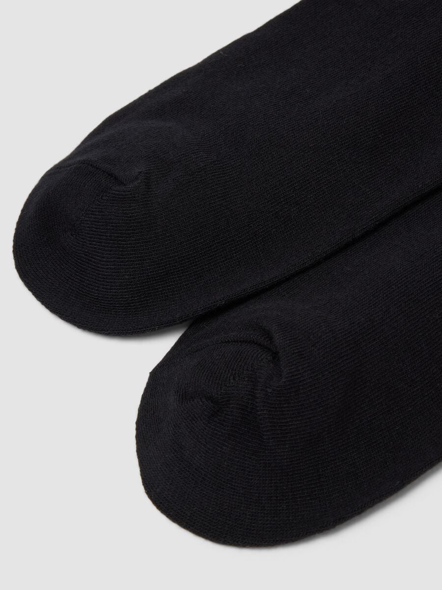 3er-Pack schwarze Kn&ouml;chelsocken aus Bio-Baumwolljersey_1