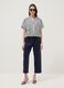 Multicolour striped regular-fit linen and viscose blend shirt_1